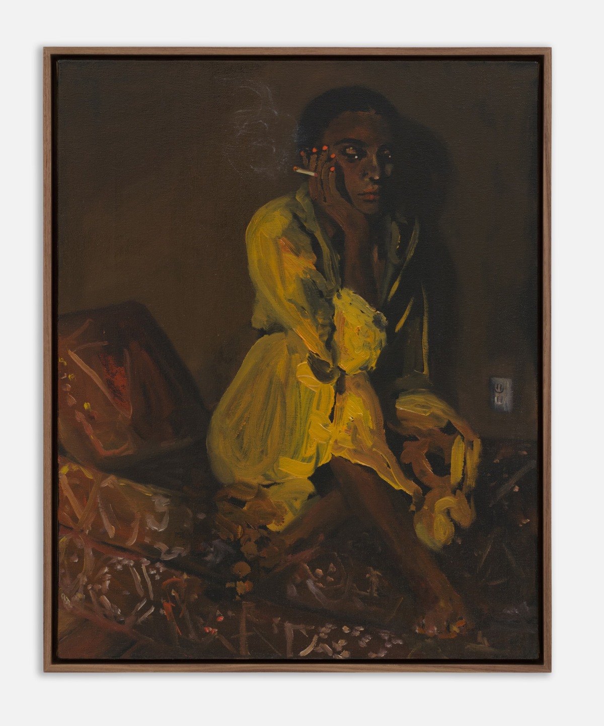 Danielle Mckinney, Haze, 2024, courtesy of the artist, Marianne Boesky Gallery, New York and Aspen © Danielle Mckinney, photo: Pierre Le Hors