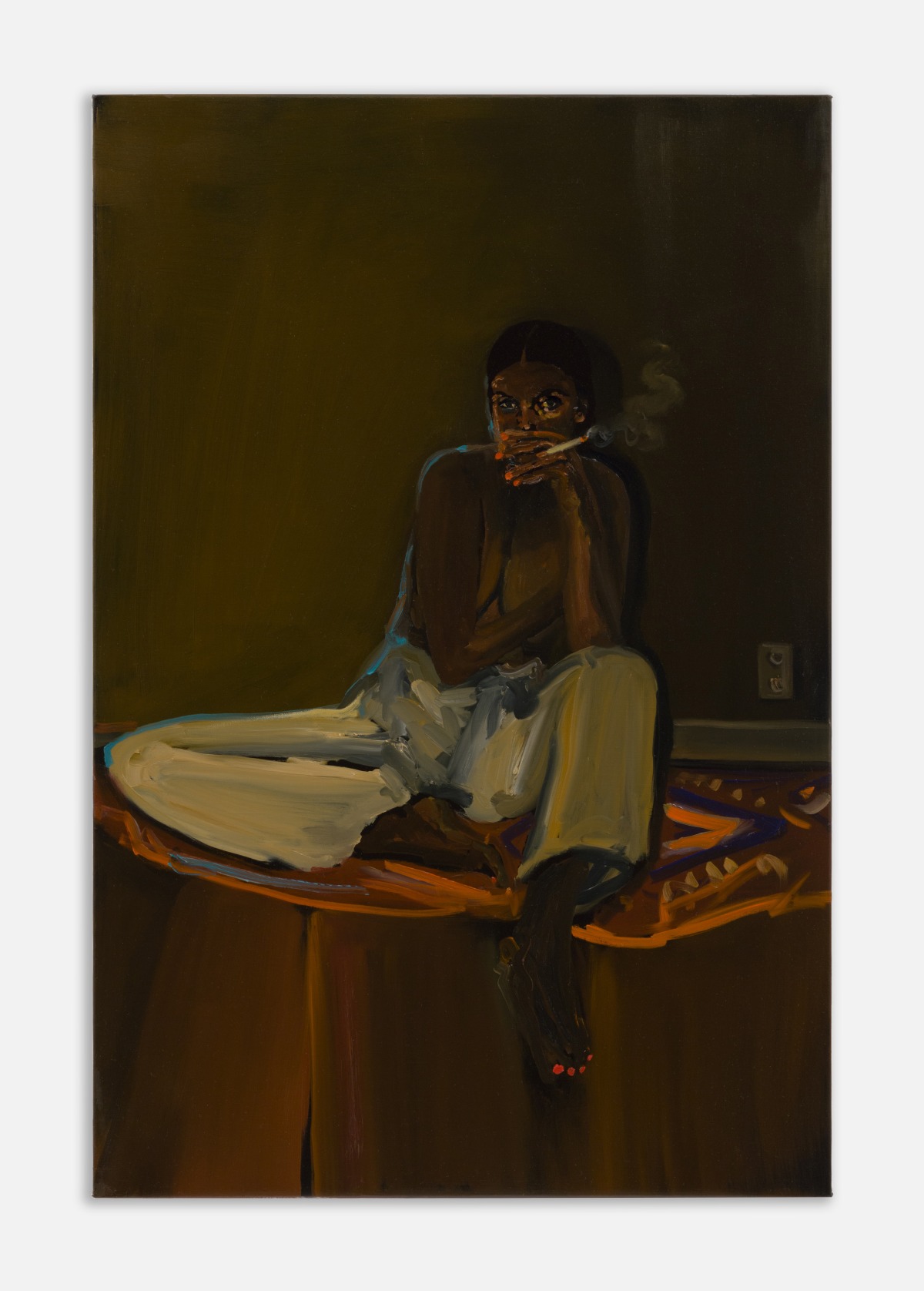 Danielle Mckinney, Moth to a Flame, 2024, courtesy of the artist, Marianne Boesky Gallery, New York and Aspen © Danielle Mckinney, photo: Pierre Le Hors