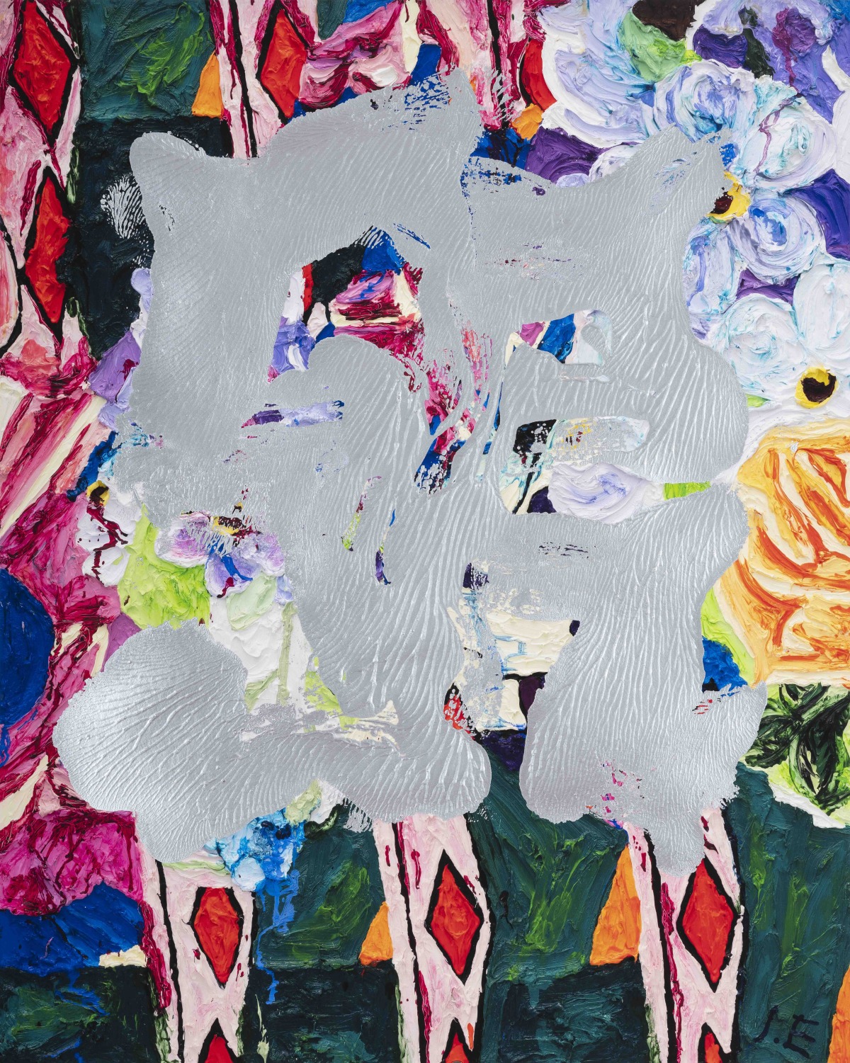 Ida Ekblad, FOOTSHOOTER, 2025 © Ida Ekblad