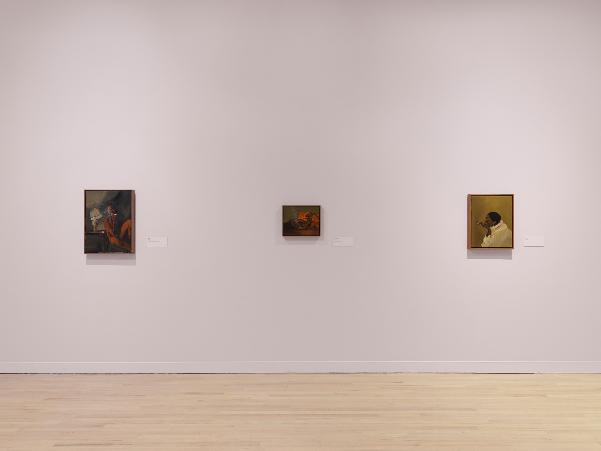 Installation view: Danielle Mckinney: Tell Me More, Rose Art Museum, Brandeis University, Waltham, 2025, photo: Julia Featheringill, courtesy of Rose Art Museum