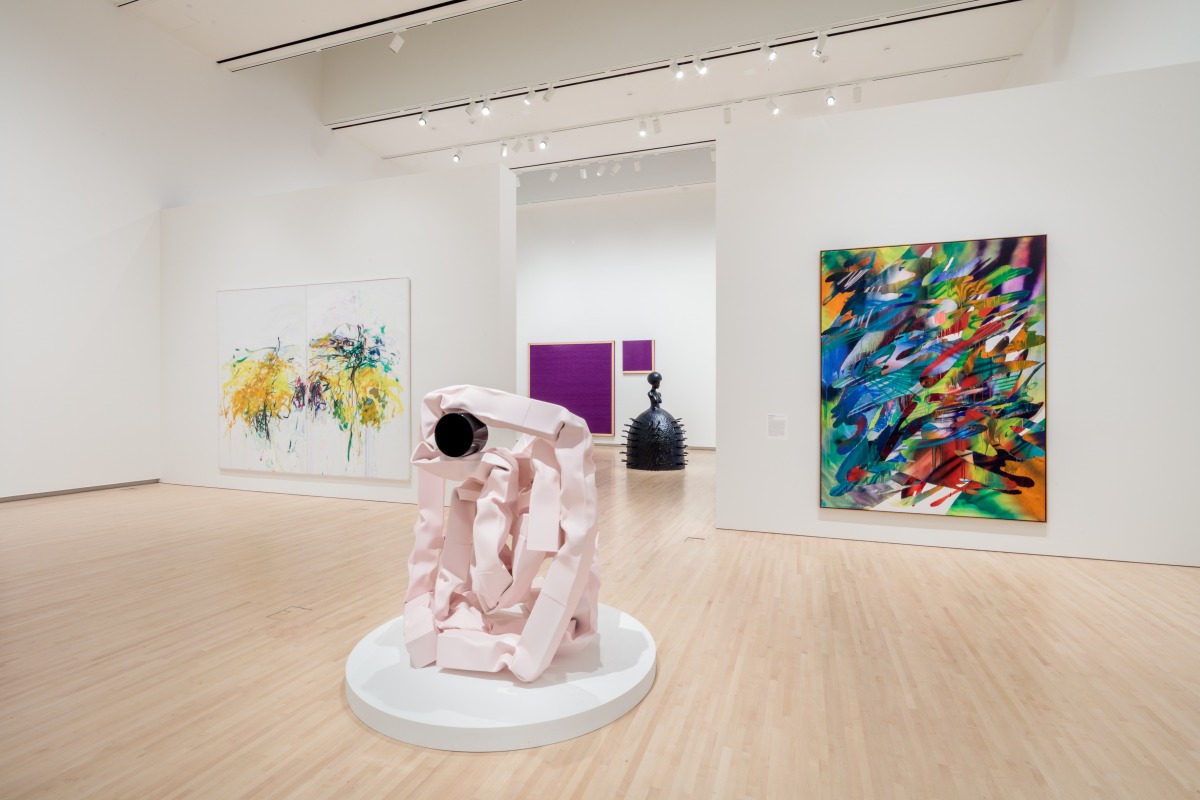 Installation view: Making Their Mark: Works from the Shah Garg Collection, Mildred Lane Kemper Art Museum, St. Louis, 2025, photo: Joshua White – JWPictures.com