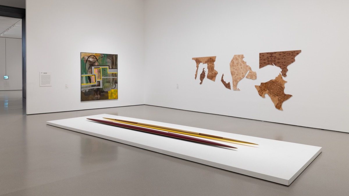 Installation view: Post-Atomic Abstraction: Collection 1980s–Present, The Museum of Modern Art, New York, 2025, digital image © 2025 The Museum of Modern Art, New York, photo: Jonathan Dorado