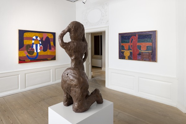 Installation view: Når vi døde vågner (When We Dead Awaken), Gammel Strand, Copenhagen, 2025, photo: Jan Søndergaard, courtesy of the artist and Galleri Bo Bjerggaard