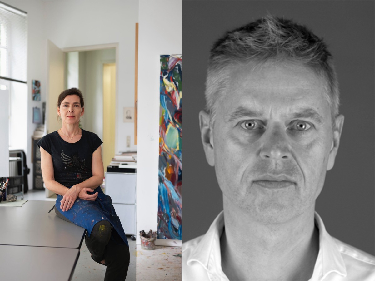 Left: Sabine Moritz, photo: © Albrecht Fuchs; right: Georg Imdahl, photo: © Il-Suk Lee 