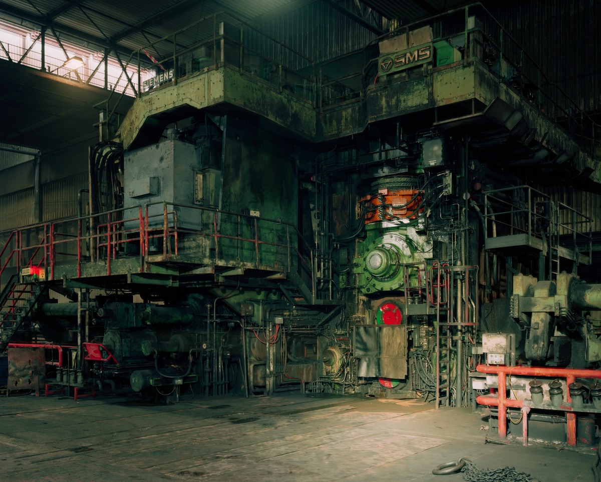 Thomas Struth, Hot Rolling Mill, ThyssenKrupp Steel, Duisburg, 2010 © Thomas Struth